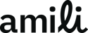 Amili liggande logotype